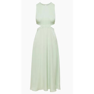Aritzia Babaton Cella Satin Dress, Soft Chip Mint, Large